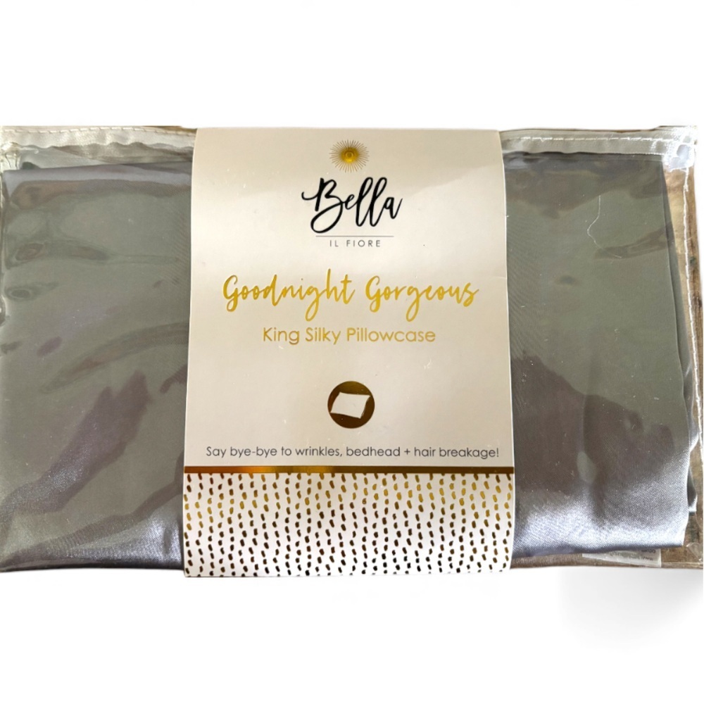 Bella Il Fiore Goodnight Gorgeous King Silky Pillowcase